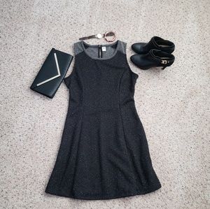 Old Navy Knit Fit Sexy Sleeveless Black Jack Dress